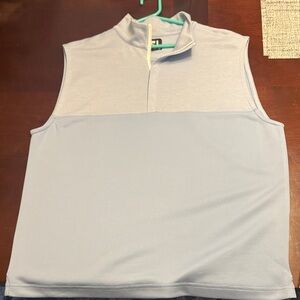 Light Blue Sleeveless Pullover